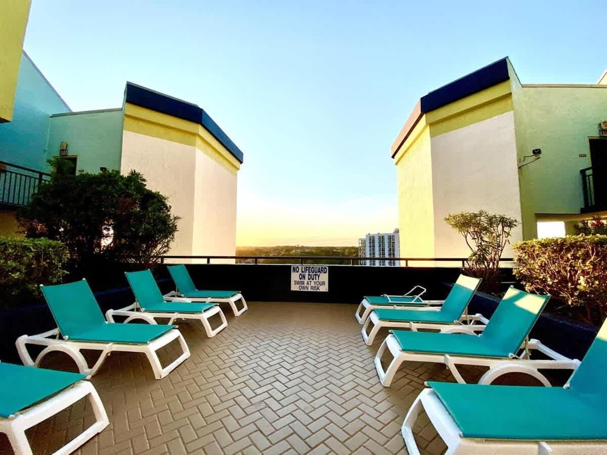 *Ocean View Beauty*King Bed*Rooftop Pool*Beach*Hot Tubs*M123 Миртл-Бич Экстерьер фото