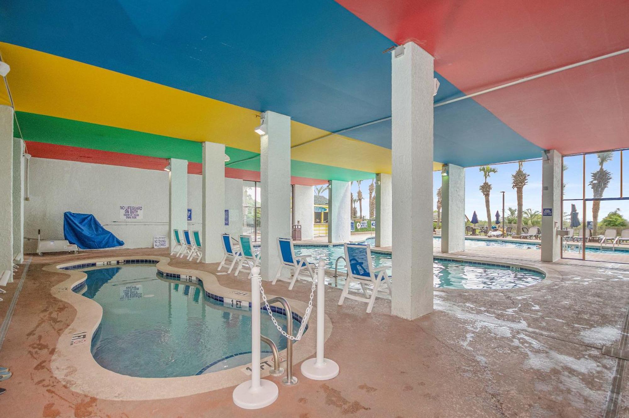 *Ocean View Beauty*King Bed*Rooftop Pool*Beach*Hot Tubs*M123 Миртл-Бич Экстерьер фото