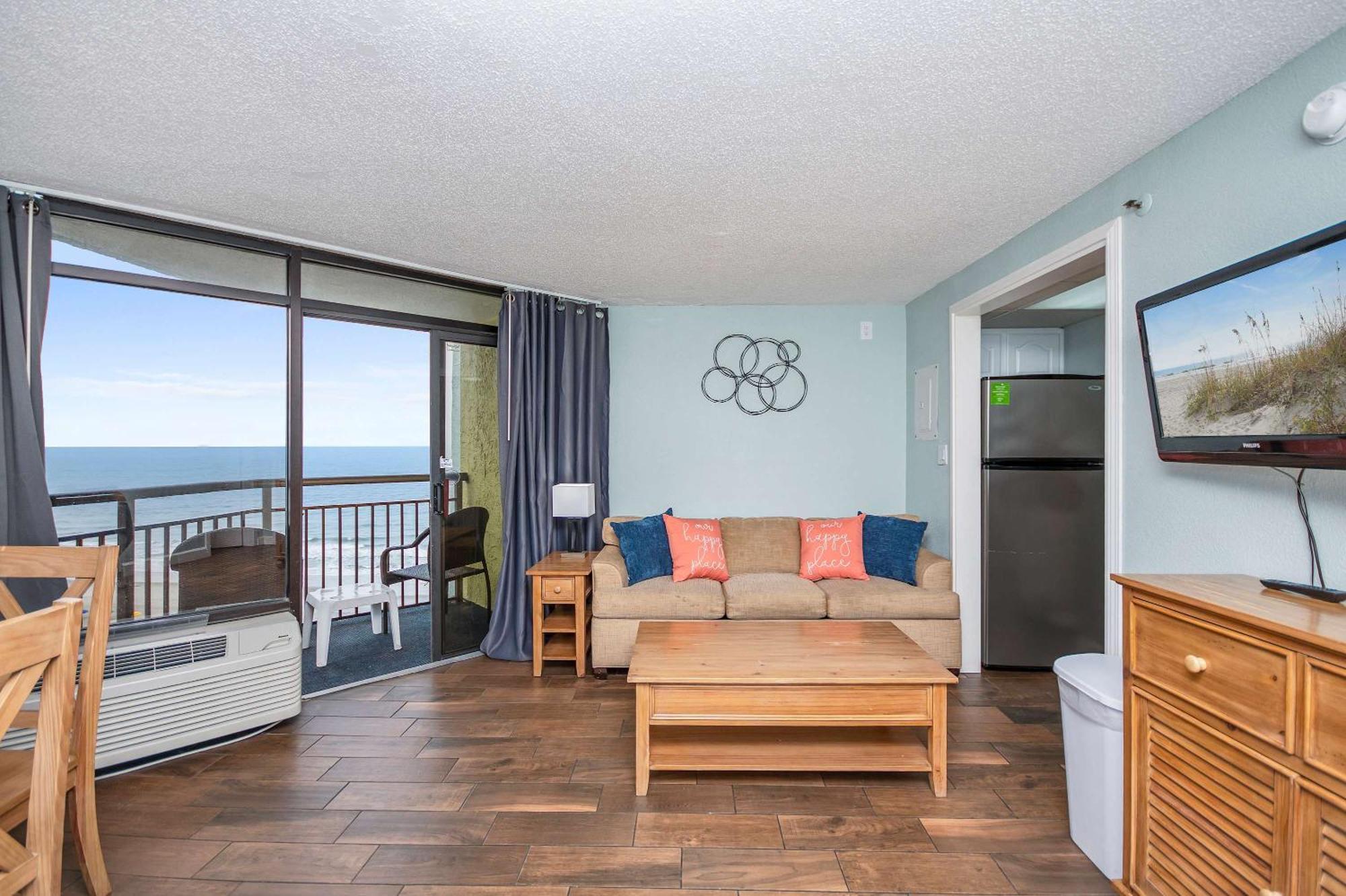 *Ocean View Beauty*King Bed*Rooftop Pool*Beach*Hot Tubs*M123 Миртл-Бич Экстерьер фото
